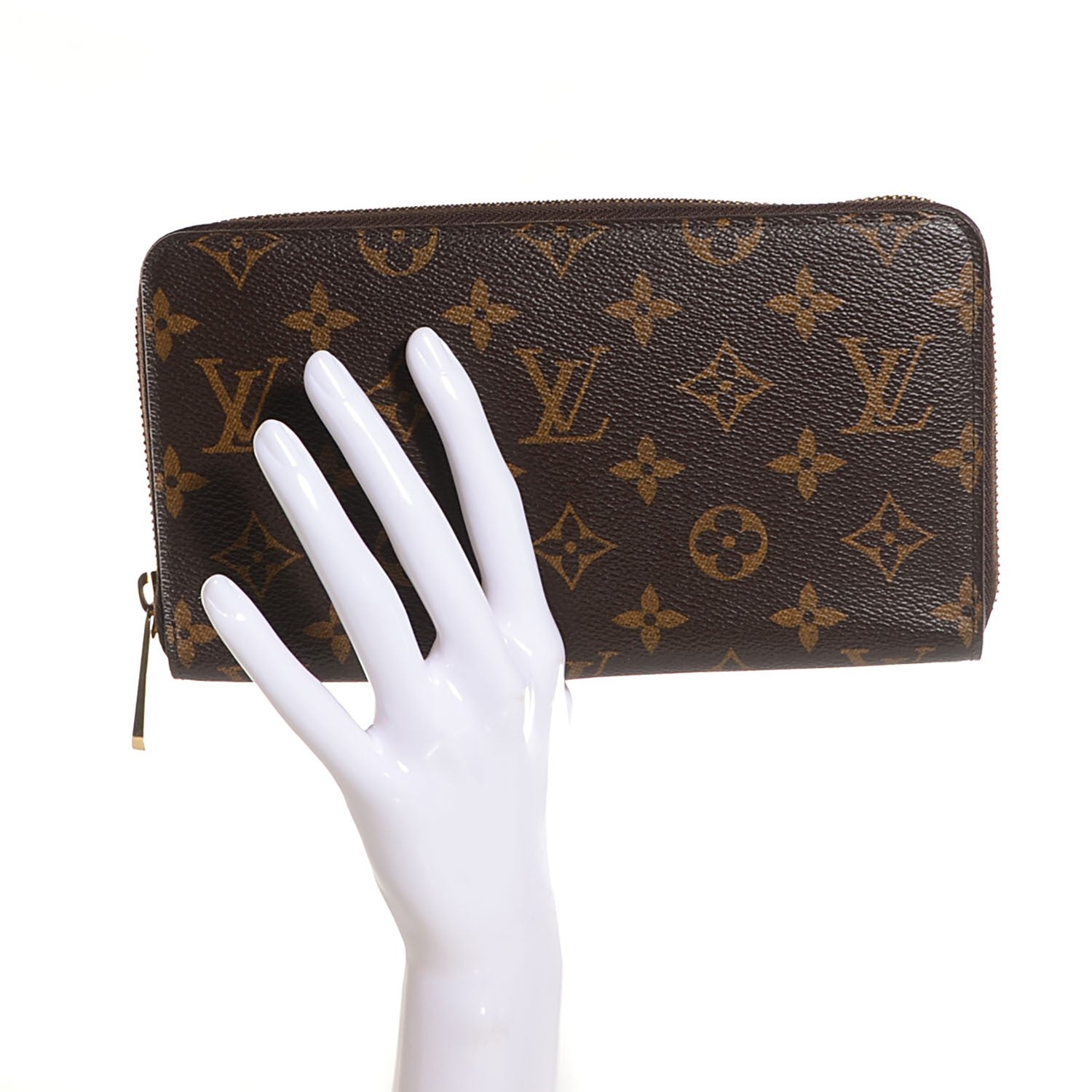 Louis Vuitton Monogram Zippy Organizer Wallet 2 of 8