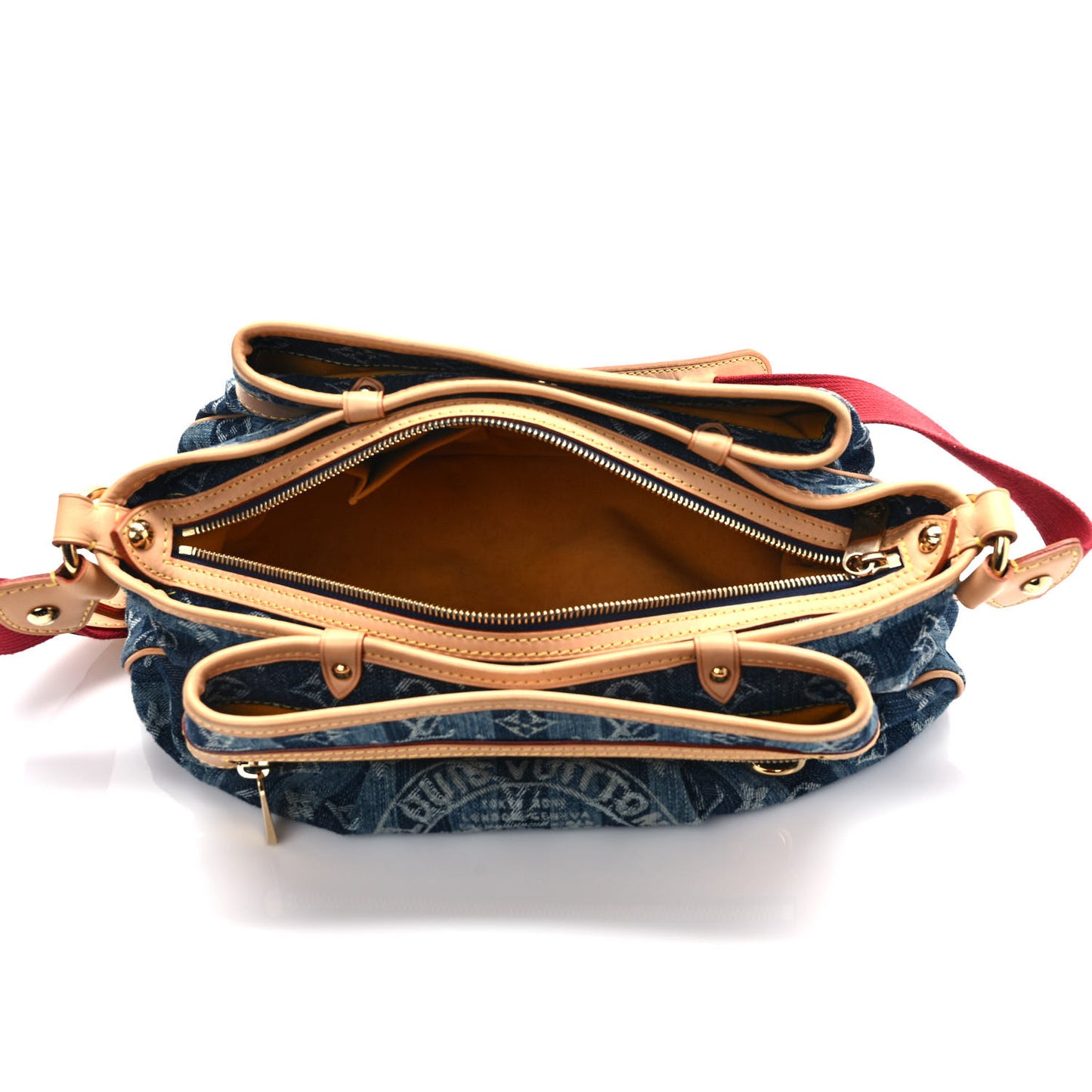 Denim Raye Porte Epaule MM