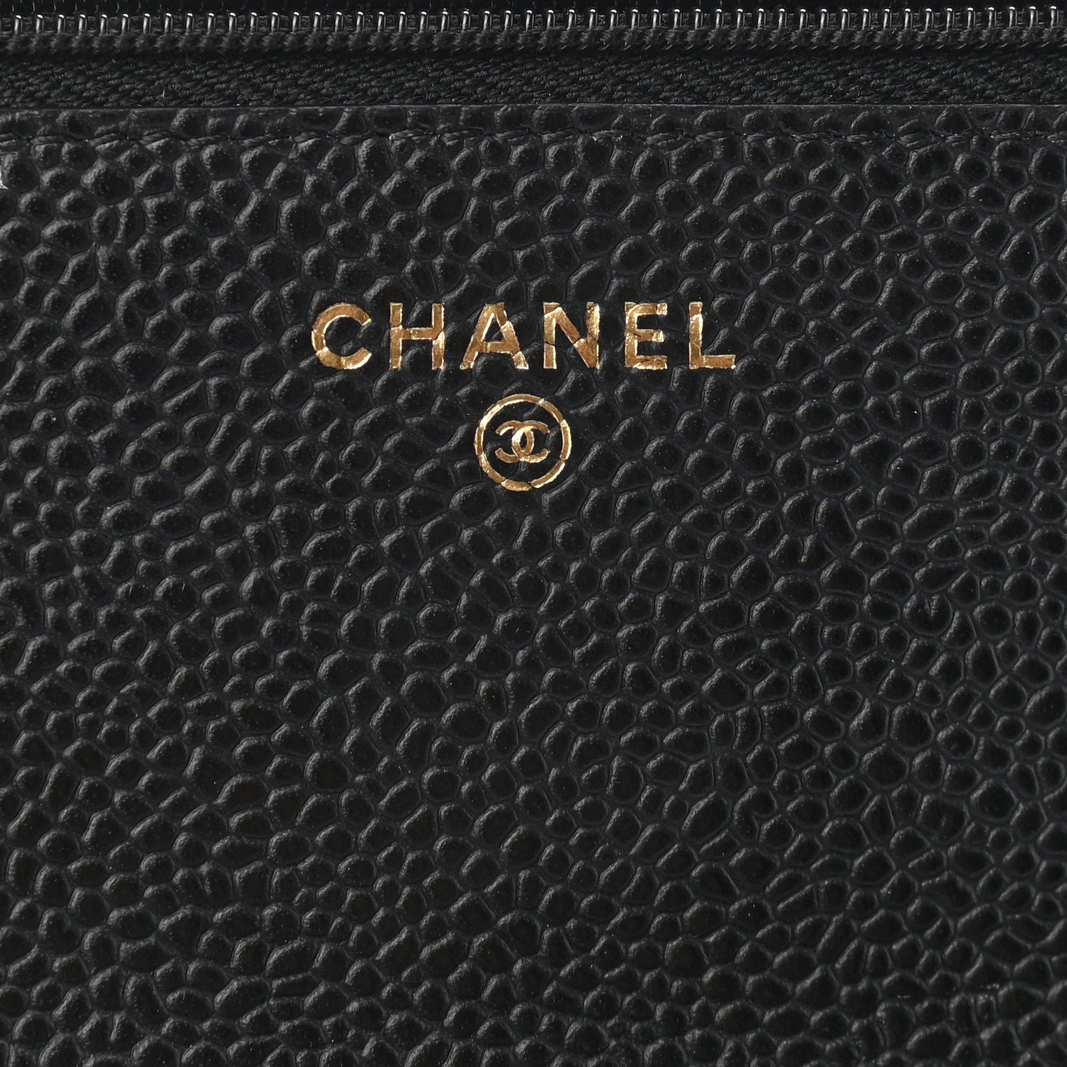 Chanel Caviar Quilted Wallet On Chain WOC Black 5 of 8