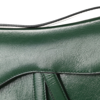 Christian Dior Calfskin Saddle Bag Green 11 of 12