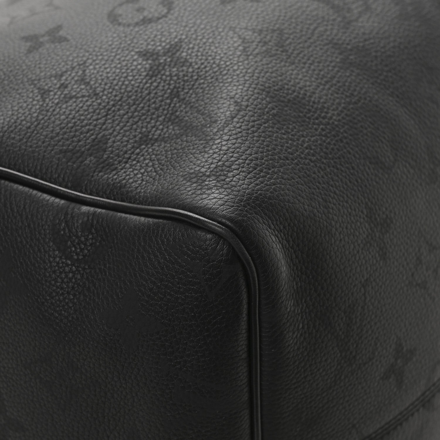 Louis Vuitton Calfskin Monogram Speedy P9 Bandouliere 40 Ultra Black 10 of 13