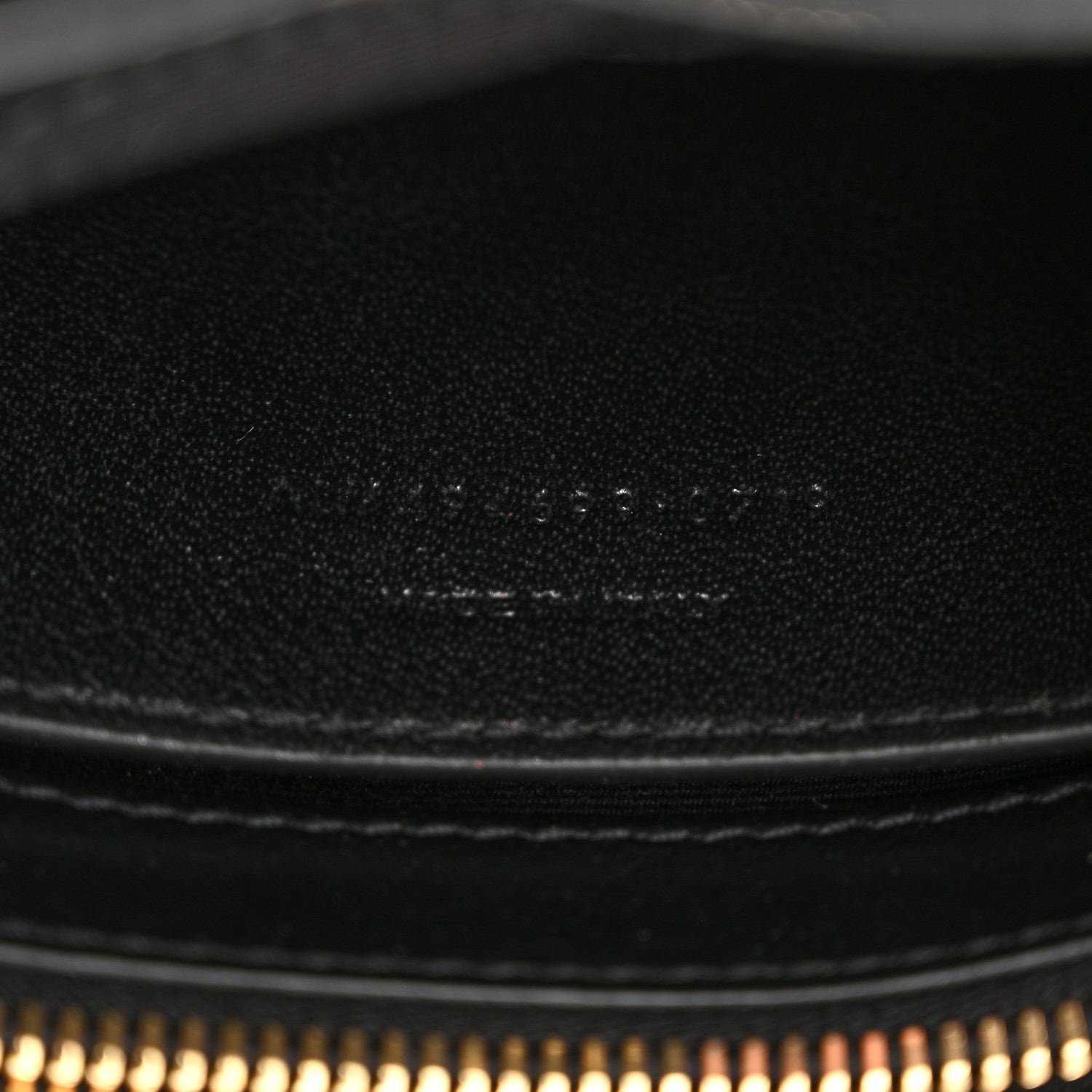 Saint Laurent Calfskin Y Quilted Monogram Small Loulou Chain Satchel Black 7 of 10