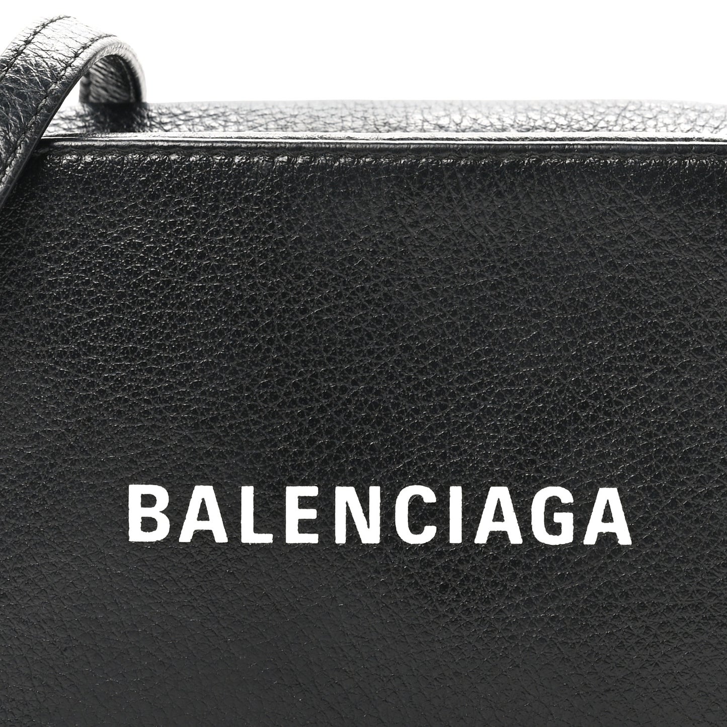 Calfskin Logo XS Everyday Camera Bag Black