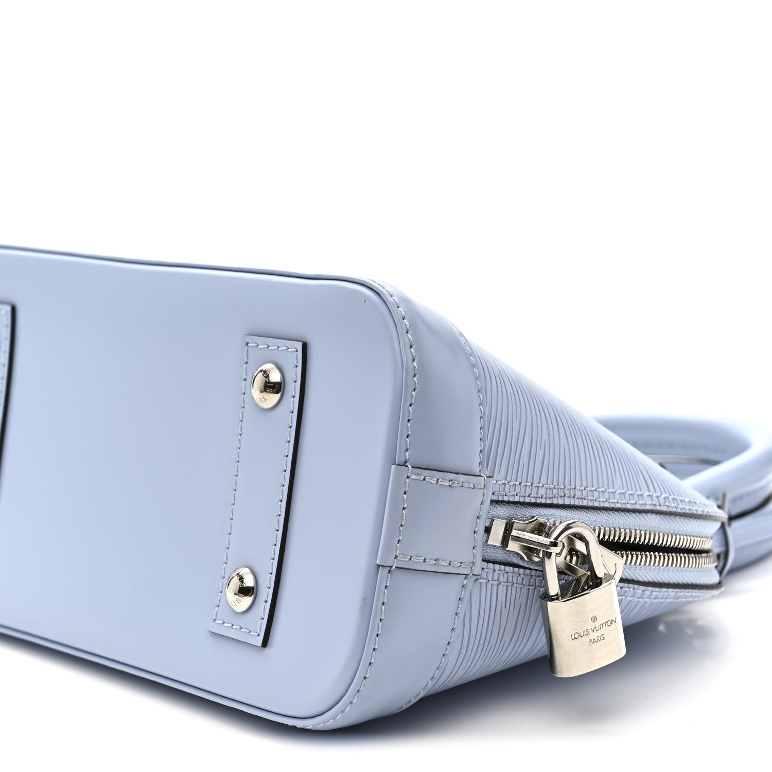 Louis Vuitton Epi Jacquard Alma BB Cloud Blue 9 of 12