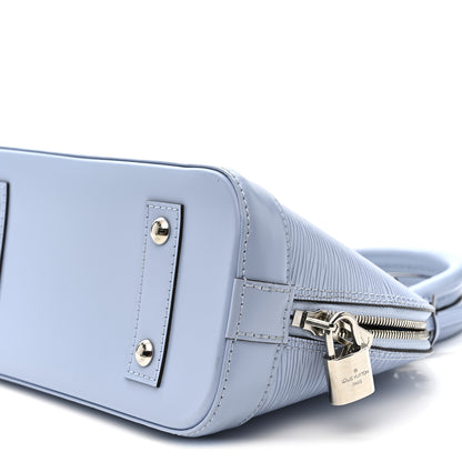 Louis Vuitton Epi Jacquard Alma BB Cloud Blue 9 of 12
