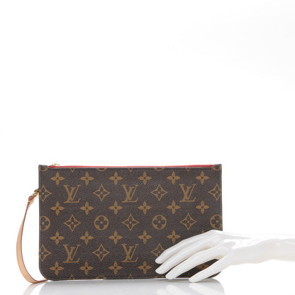 Louis Vuitton Monogram Neverfull MM GM Pochette Cherry 2 of 7