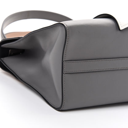 Prada City Calf Ribbon Shoulder Bag Cammeo Bianco Marmo 8 of 12