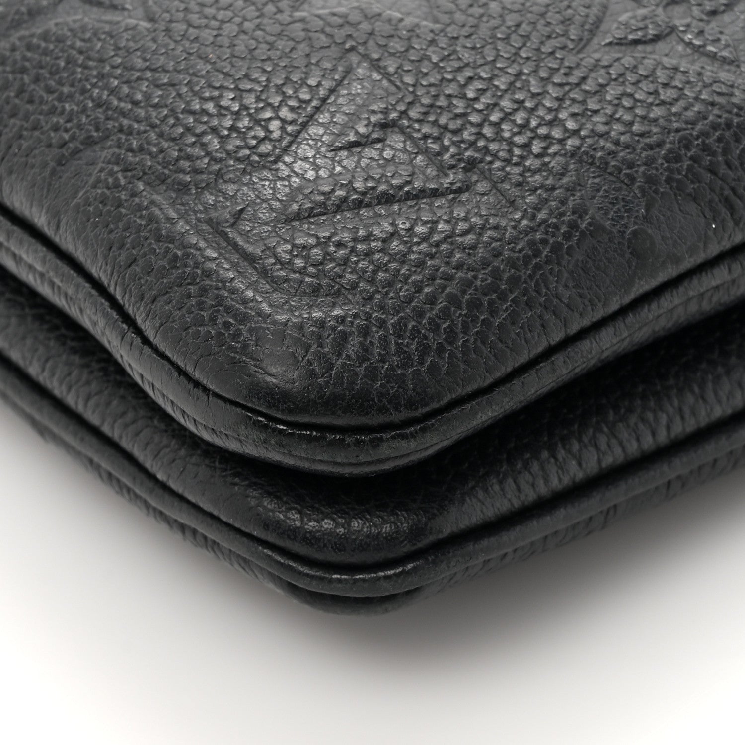 Louis Vuitton Empreinte Double Zip Pochette Black 17 of 18