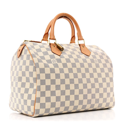 Louis Vuitton Damier Azur Speedy 30 3 of 12