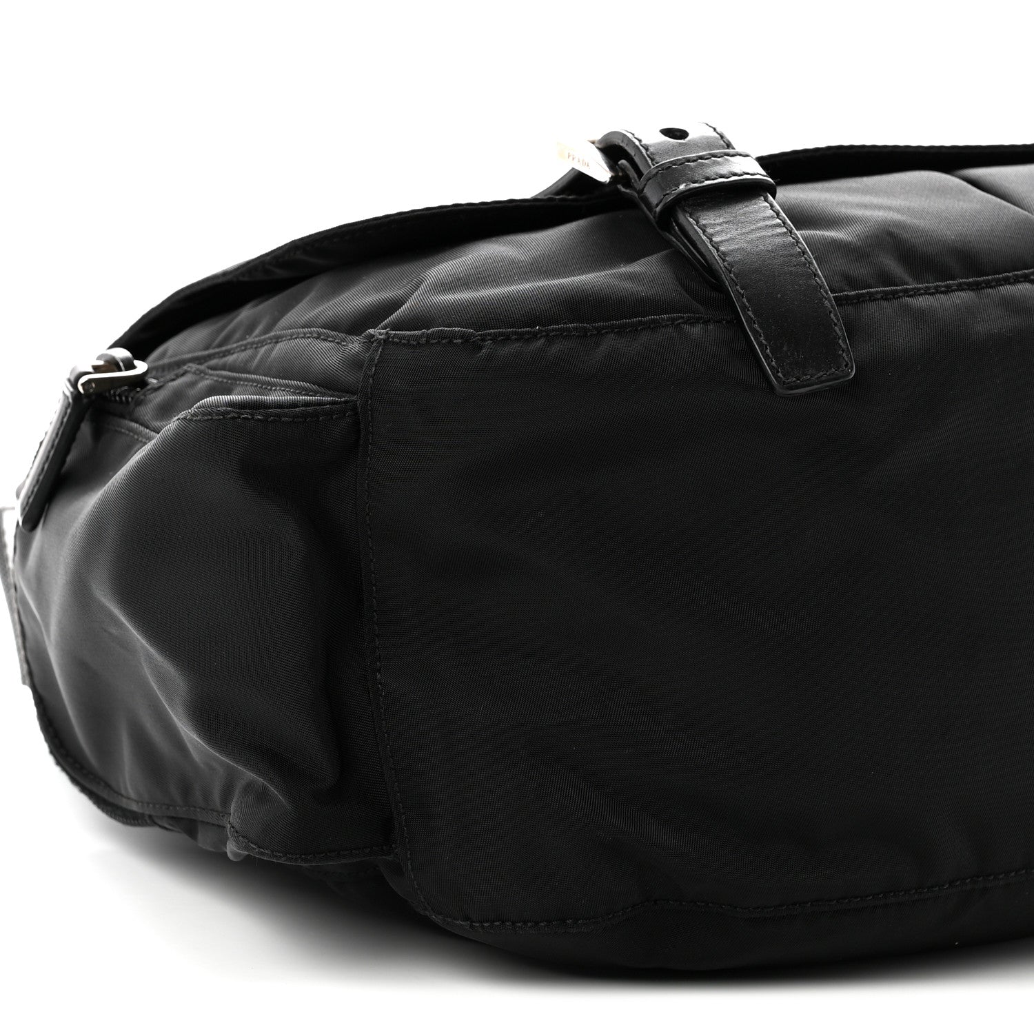 Prada Nylon Vela Sport Messenger Bag Black 9 of 11