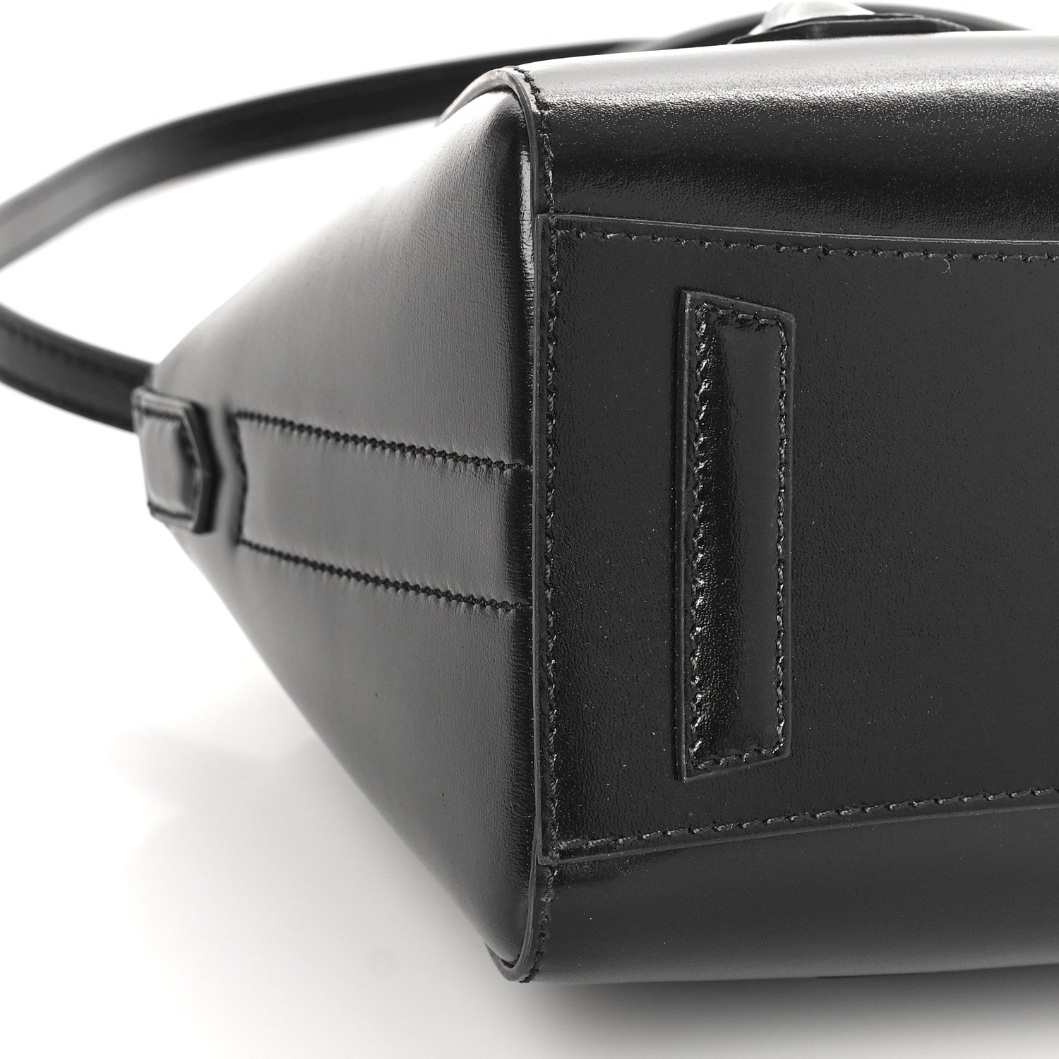 Givenchy Box Calfskin Mini Lock Antigona Shoulder Bag Black 7 of 8