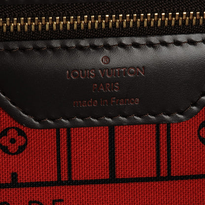 Louis Vuitton Damier Ebene Neverfull MM 7 of 8