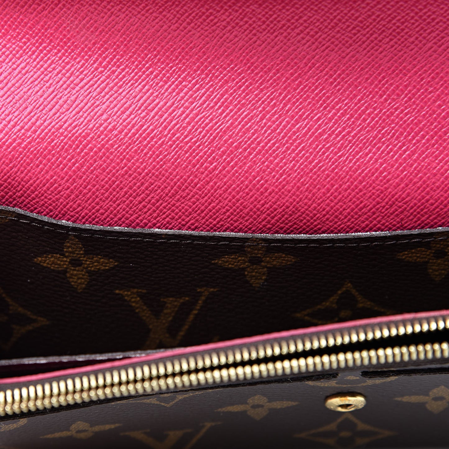 Monogram Emilie Wallet Fuchsia