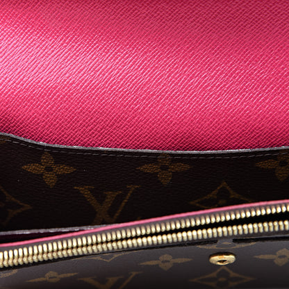 Louis Vuitton Monogram Emilie Wallet Fuchsia 8 of 11