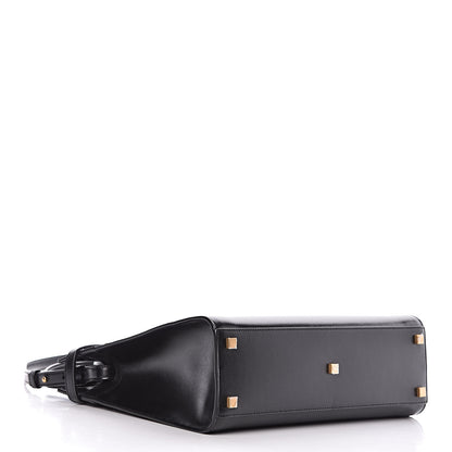 Saint Laurent Calfskin Small Manhattan Shopper Tote Black 4 of 10