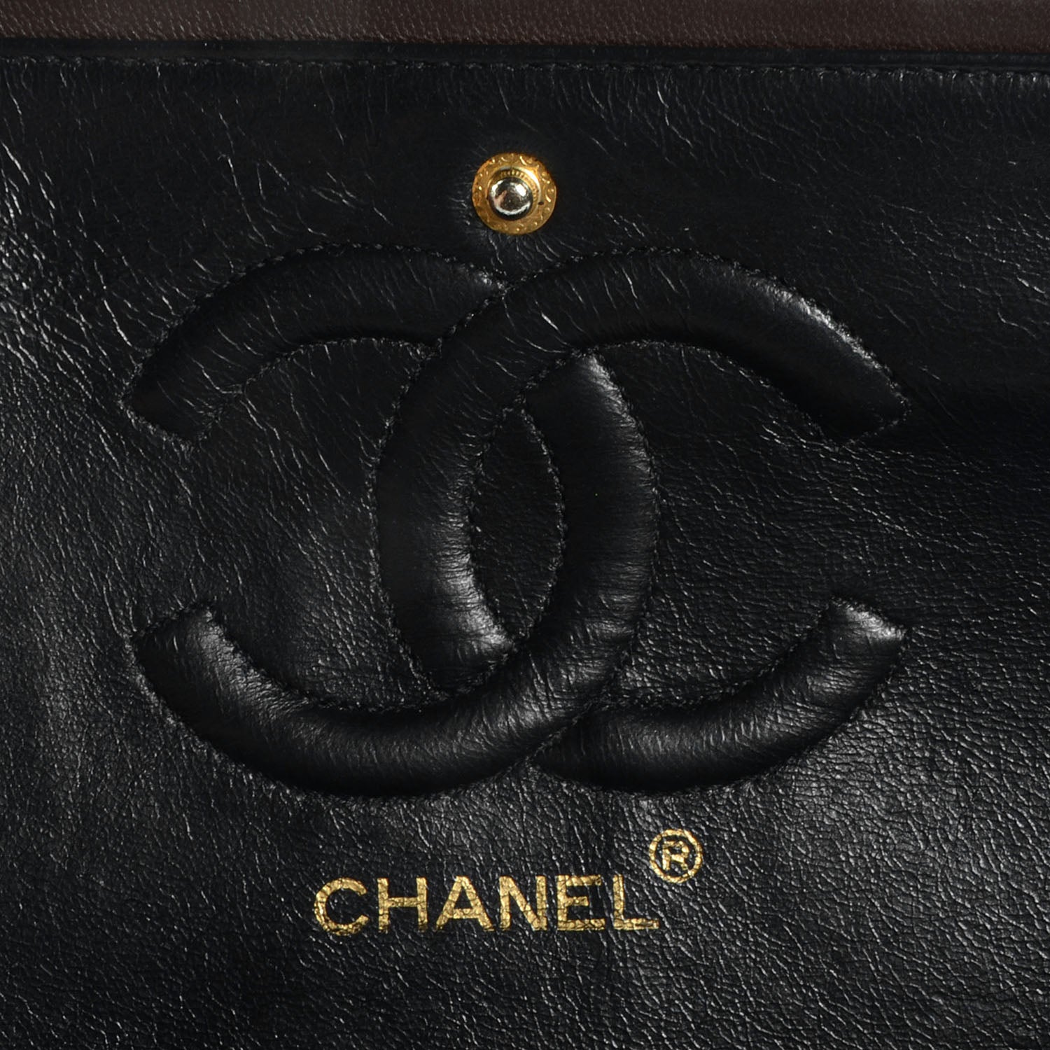 Chanel Lambskin Medium Double Flap Brown 7 of 9