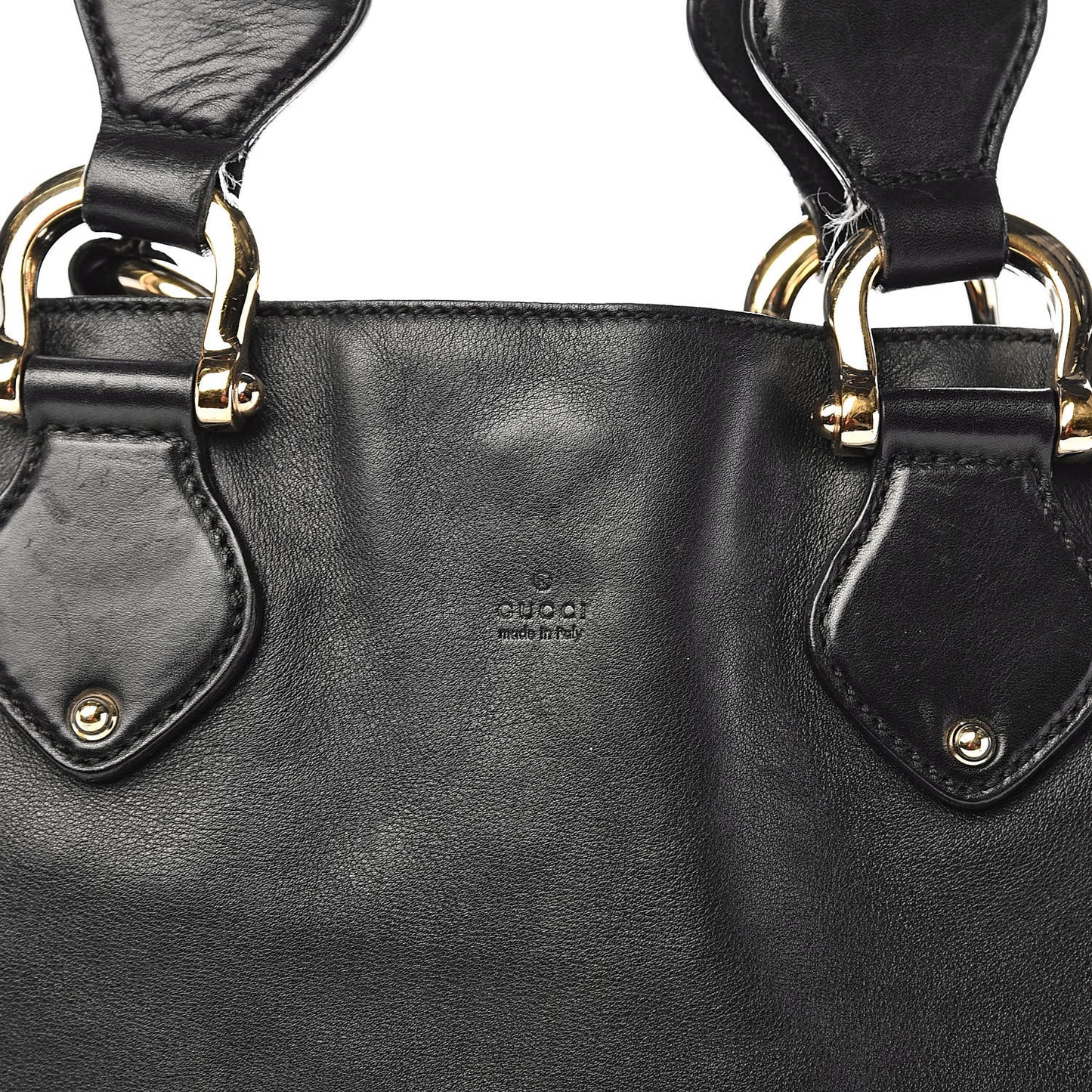 Calfskin Creole Large Tote Black