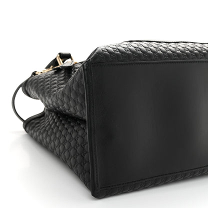Gucci Soft Microguccissima Medium Tote Black 10 of 11