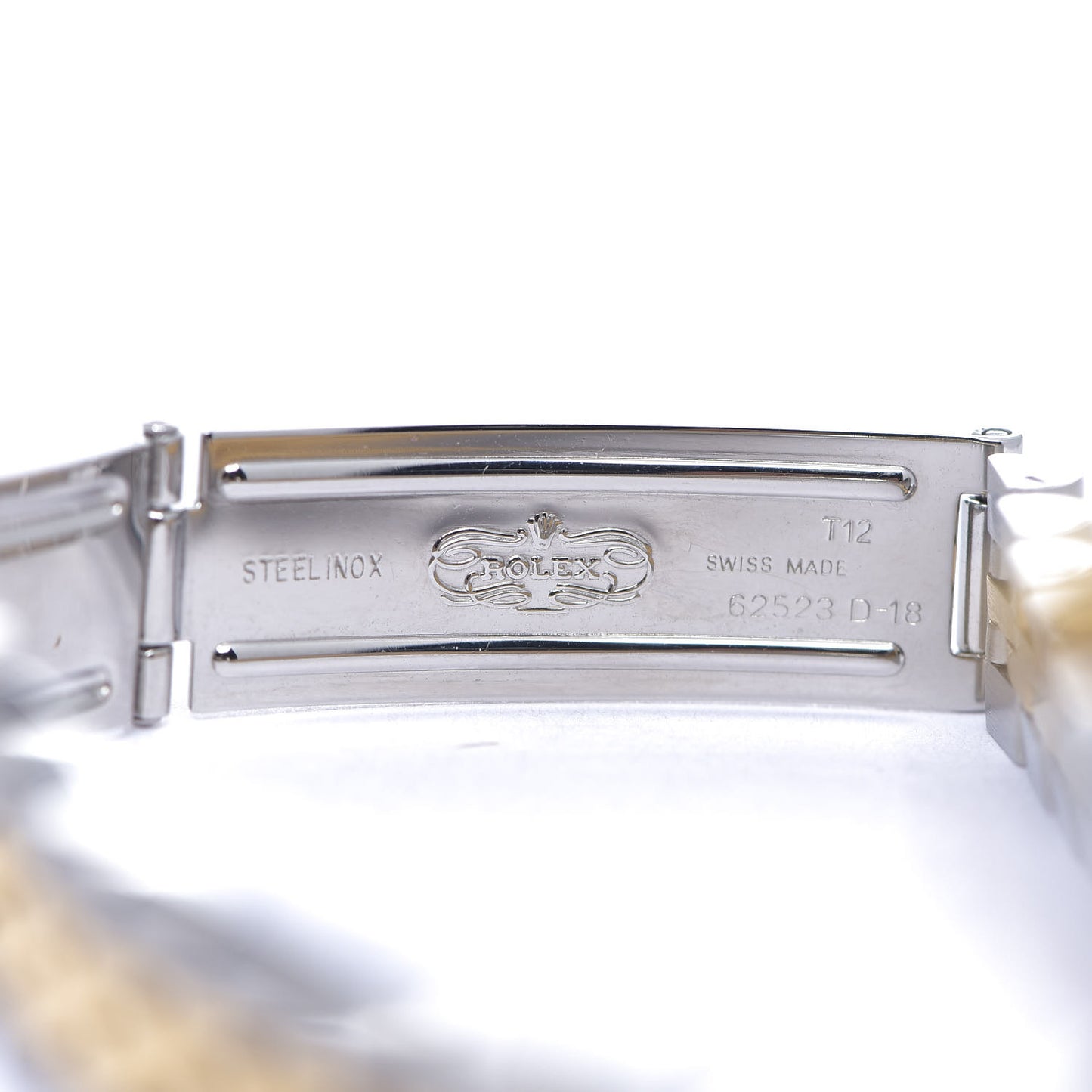 Stainless Steel 18K Yellow Gold Diamond 26mm Oyster Perpetual Datejust Watch Champagne 69173