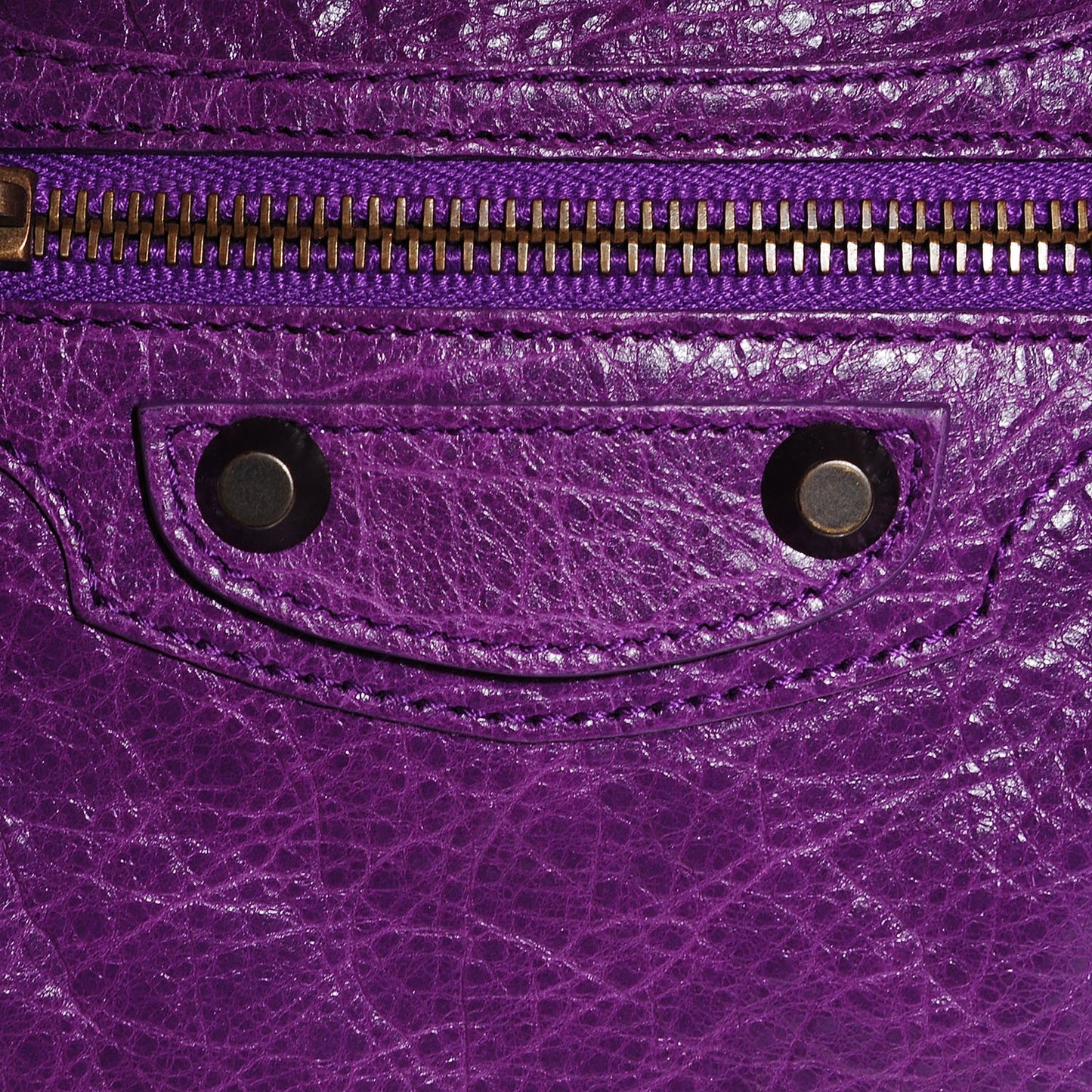 Agneau Classic Hardware Mini City Ultraviolet