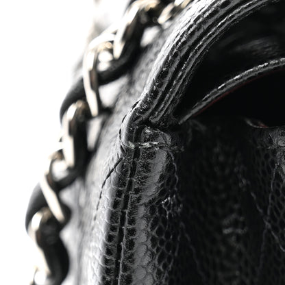 Chanel Caviar Quilted Medium Double Flap Black 12 of 12
