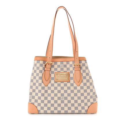 Louis Vuitton Damier Azur Hampstead MM 1 of 10
