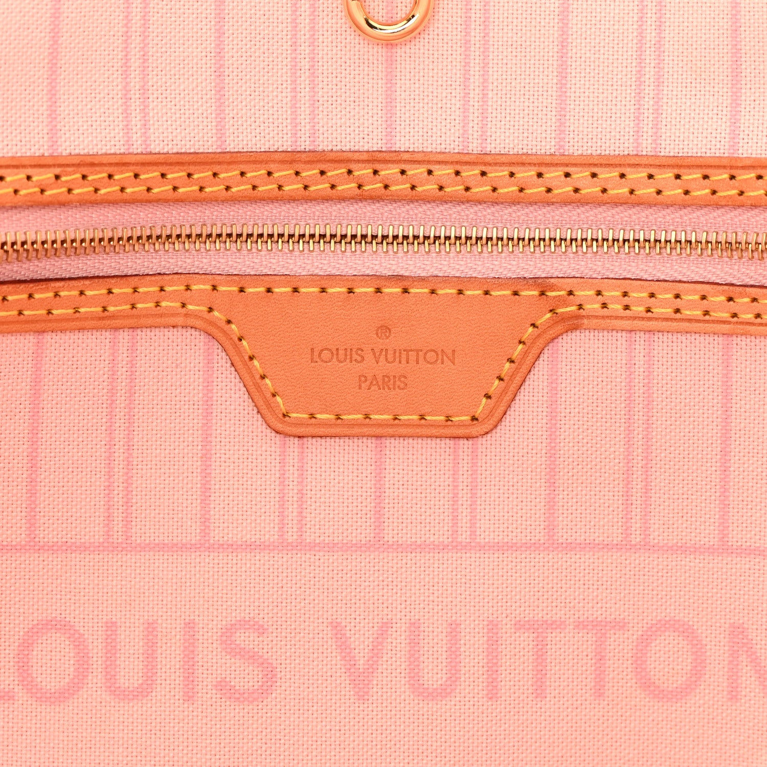 Louis Vuitton Damier Azur Neo Neverfull MM Rose Ballerine 6 of 17
