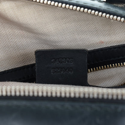 Gucci Diamante Vintage Web Medium Boston Black 7 of 7