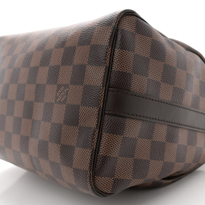 Louis Vuitton Damier Ebene Speedy Bandouliere 25 9 of 10