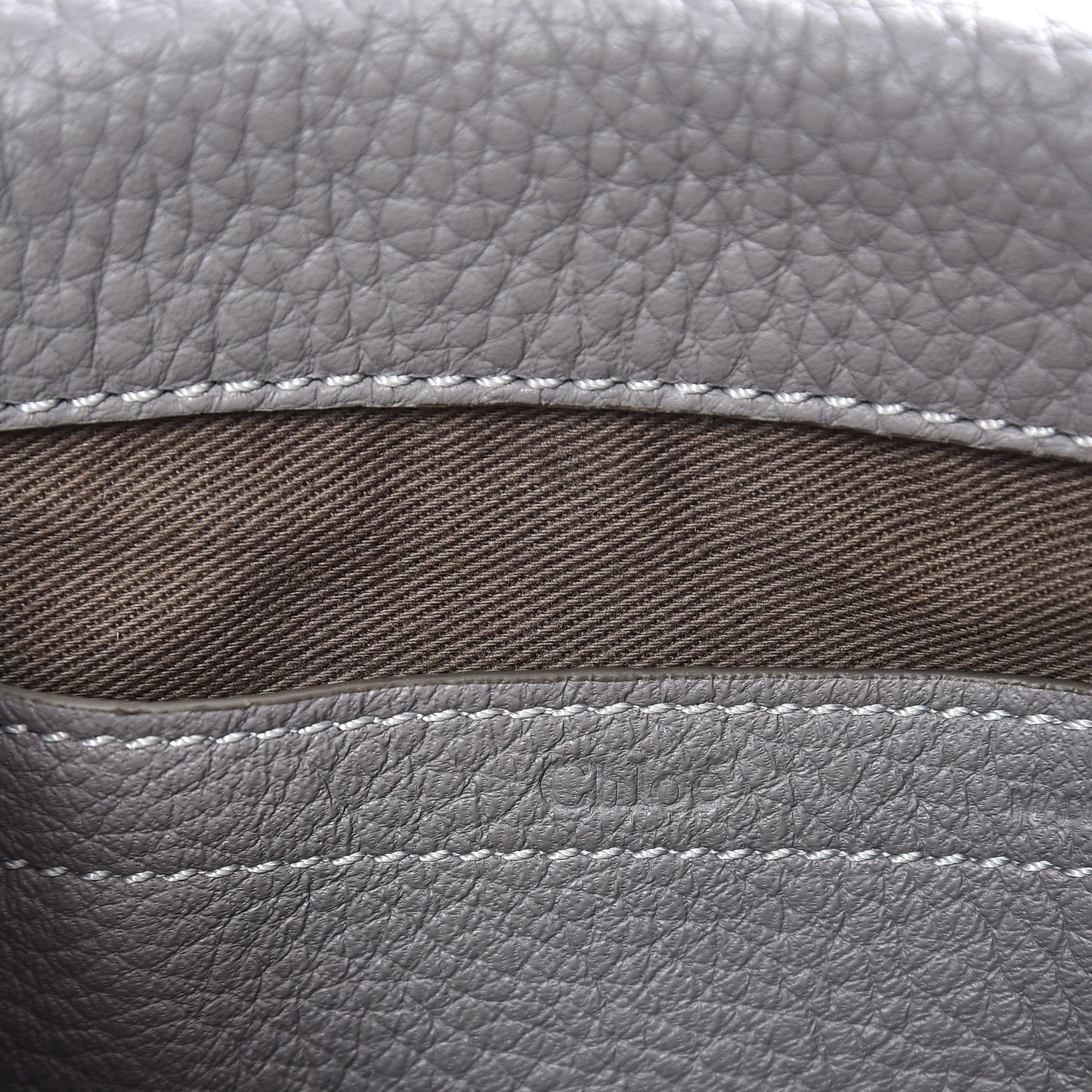 Calfskin Mini Marcie Round Crossbody Bag Cashmere Grey