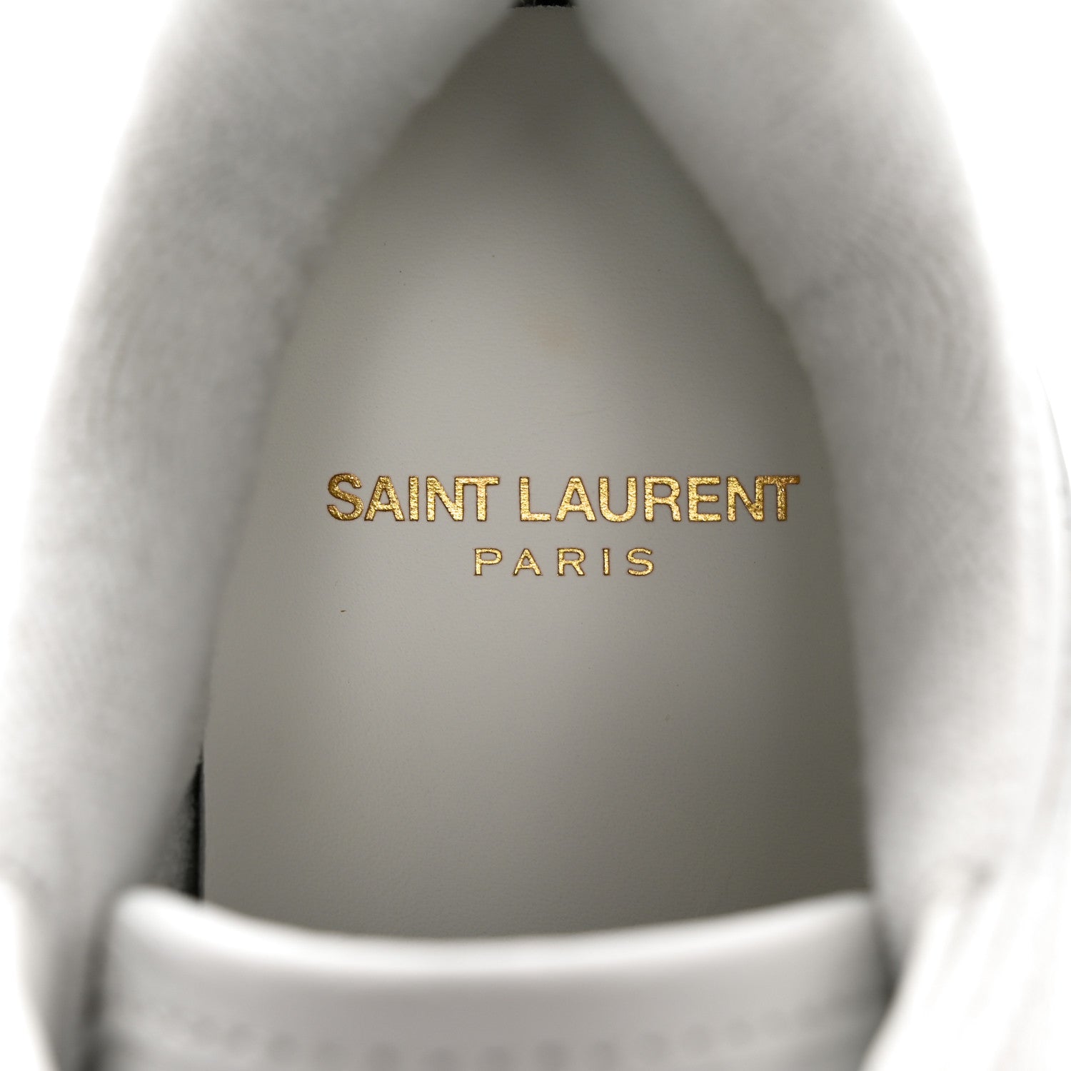 Saint Laurent Calfskin SL/61 Low Top Sneakers 37 White 8 of 16