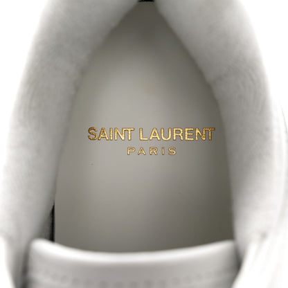 Saint Laurent Calfskin SL/61 Low Top Sneakers 37 White 8 of 16