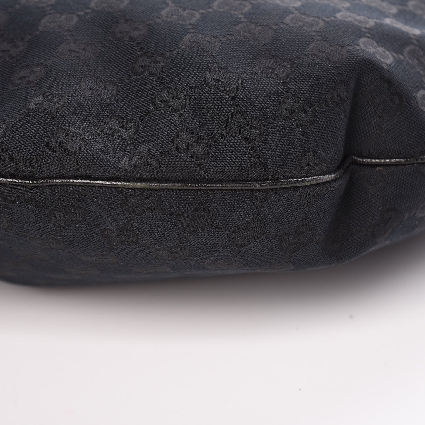 Monogram Glam Hobo Black