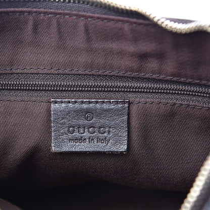 Gucci Monogram D Ring Gold Hobo Dark Brown 6 of 14