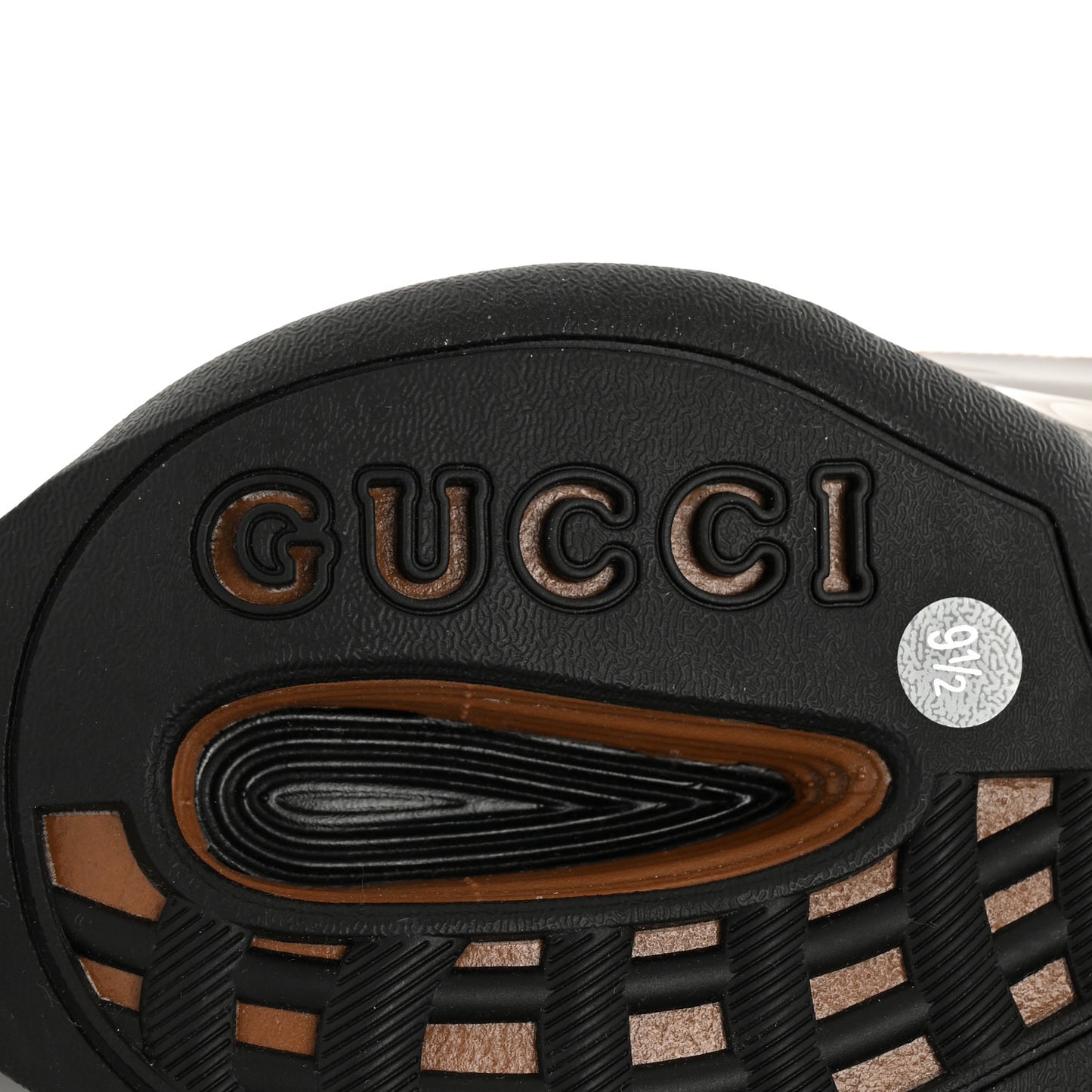 Suede Mens Gucci Run Sneakers 9.5 Black Grey