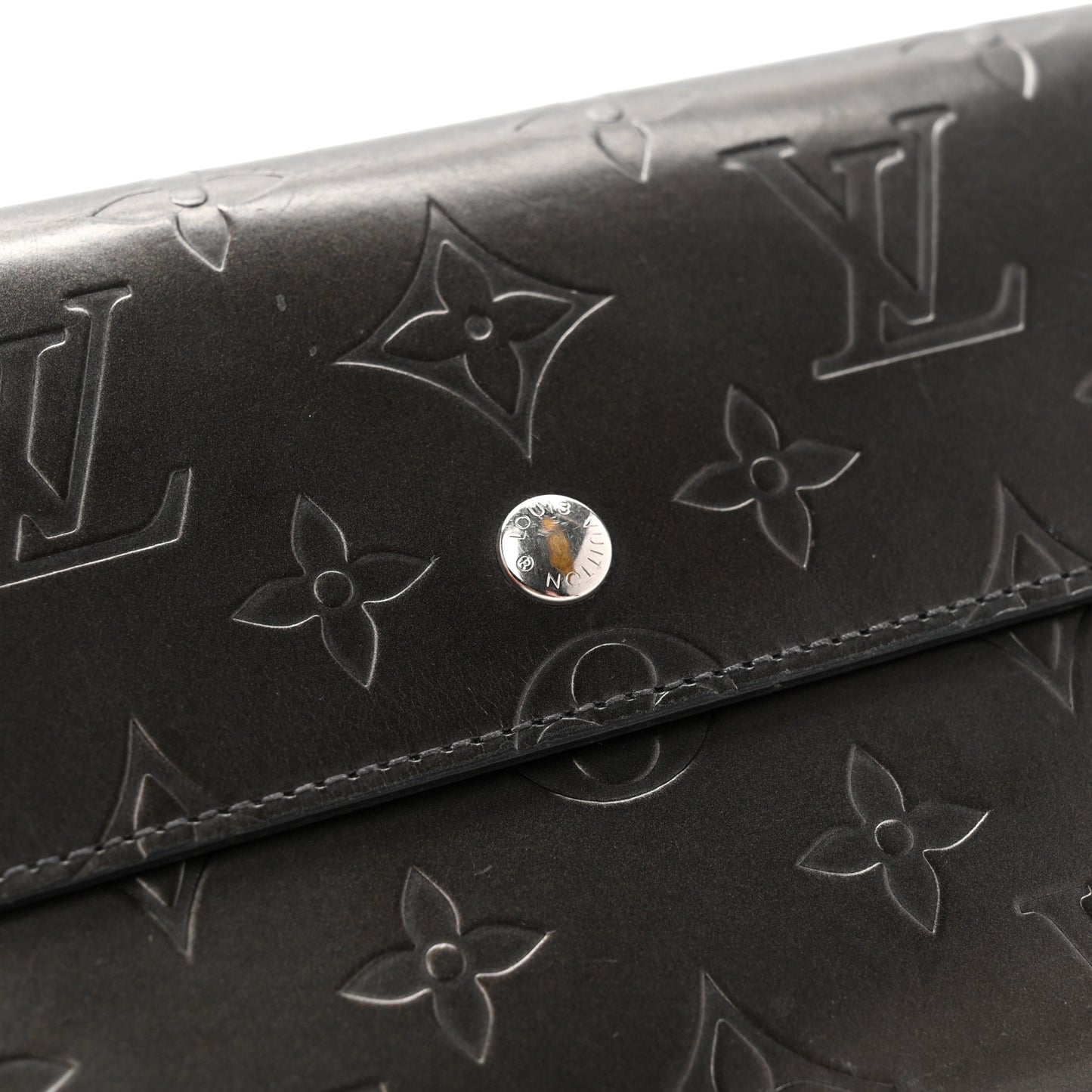 Mat Monogram Porte Tresor International Black