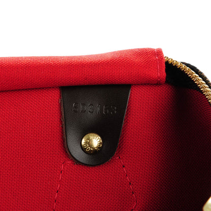 Louis Vuitton Damier Ebene Speedy Bandouliere 35 7 of 8