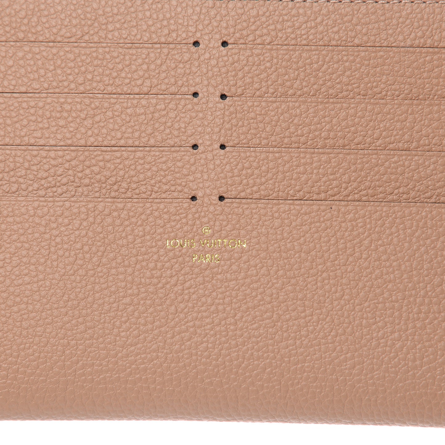 Calfskin Felicie Card Holder Insert Papyrus