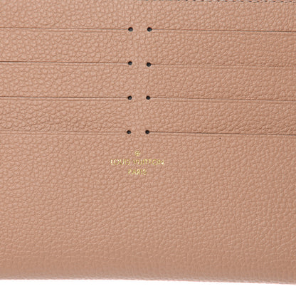 Louis Vuitton Calfskin Felicie Card Holder Insert Papyrus 6 of 6