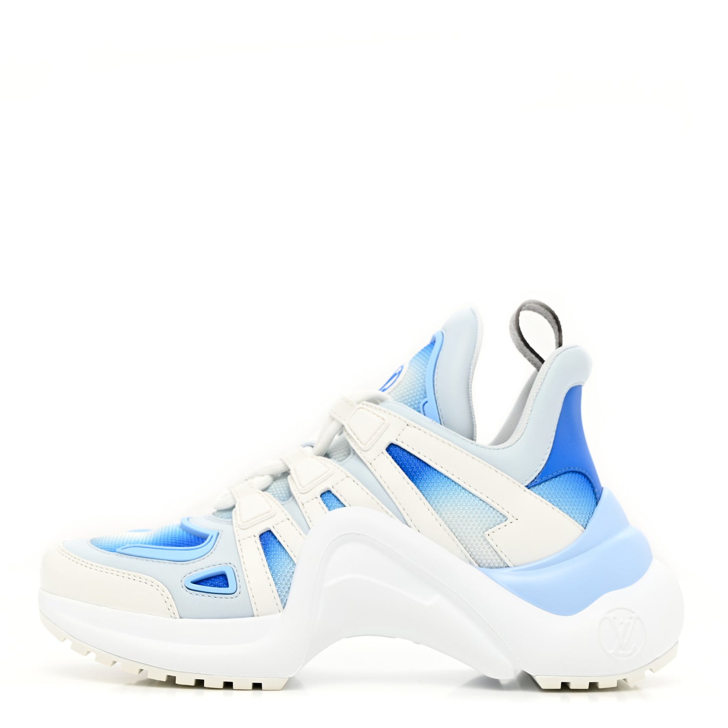 Calfskin LV Archlight Gradient Sneakers 36 Light Blue