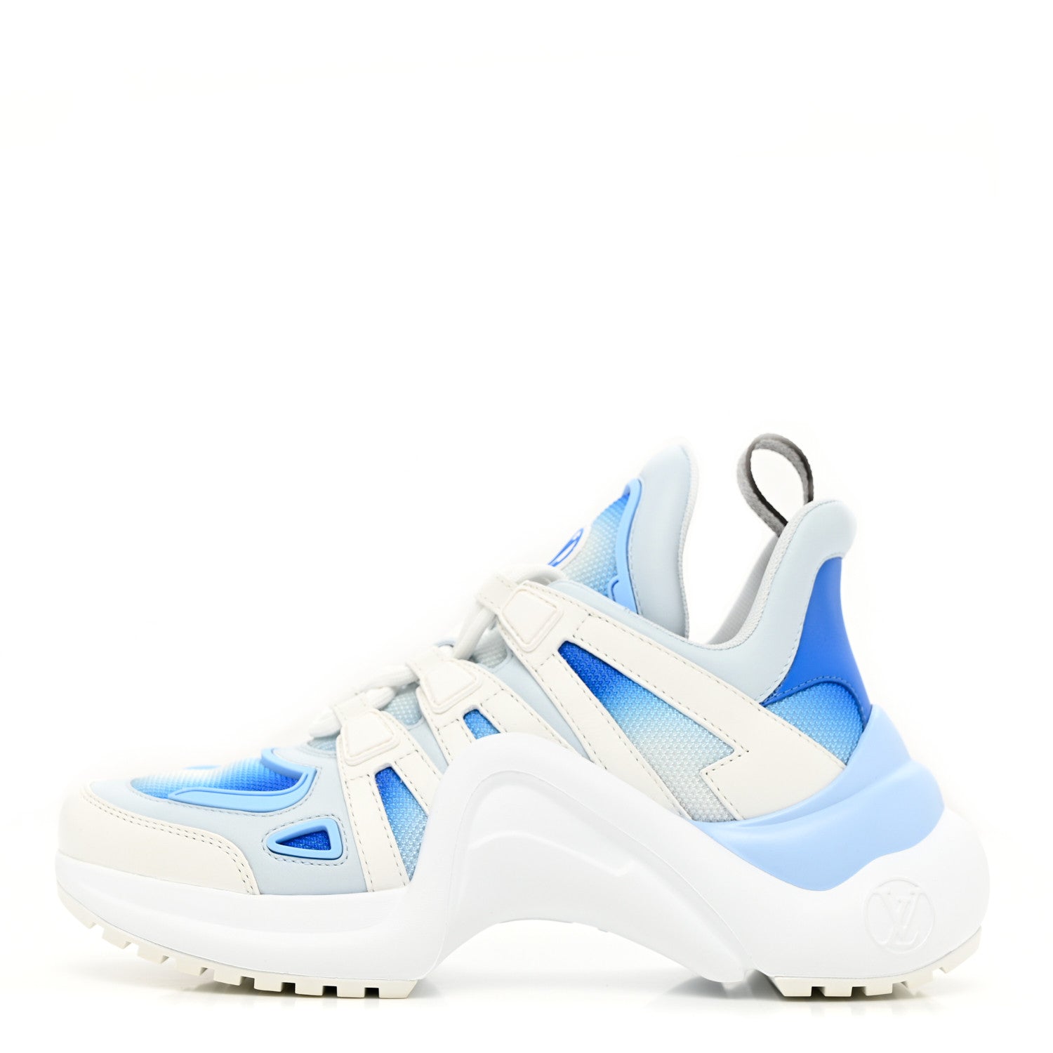 Louis Vuitton Calfskin LV Archlight Gradient Sneakers 36 Light Blue 1 of 10
