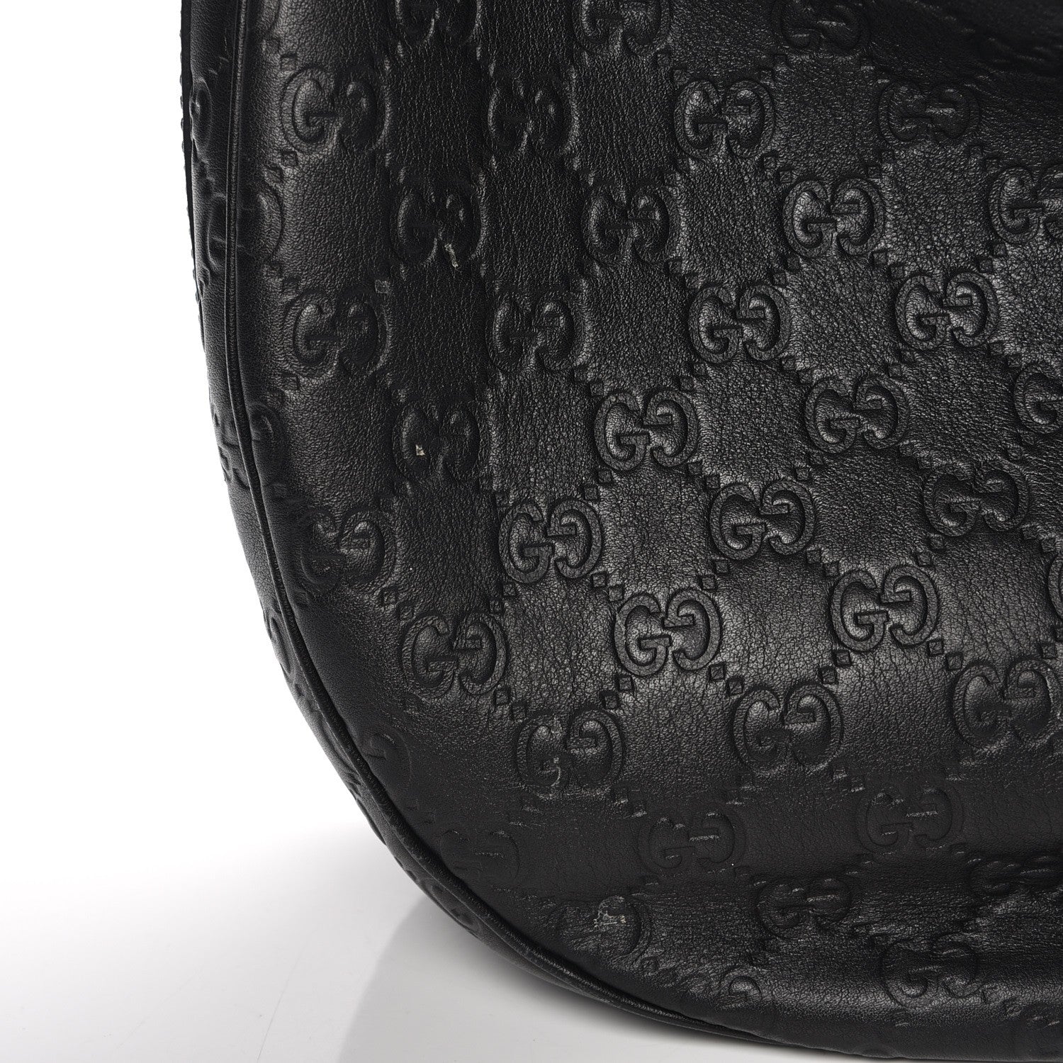 Gucci Guccissima Medium GG Twins Hobo Black 8 of 9