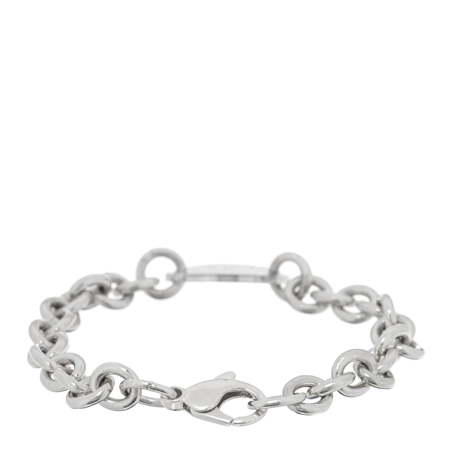 Tiffany Sterling Silver Return to Tiffany Oval Tag Bracelet 2 of 3