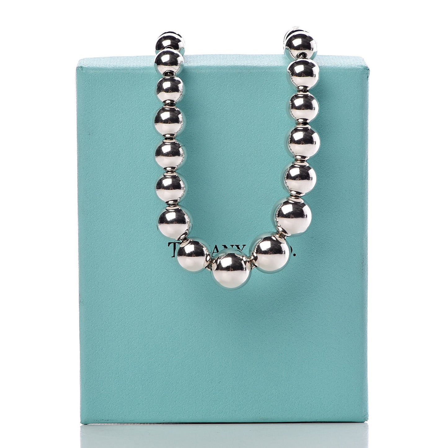 Sterling Silver HardWear Graduated Ball Necklace