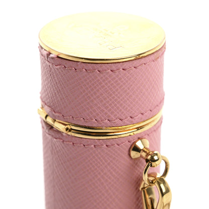 Prada Saffiano Logo Plaque Lipstick Case Petalo 8 of 8