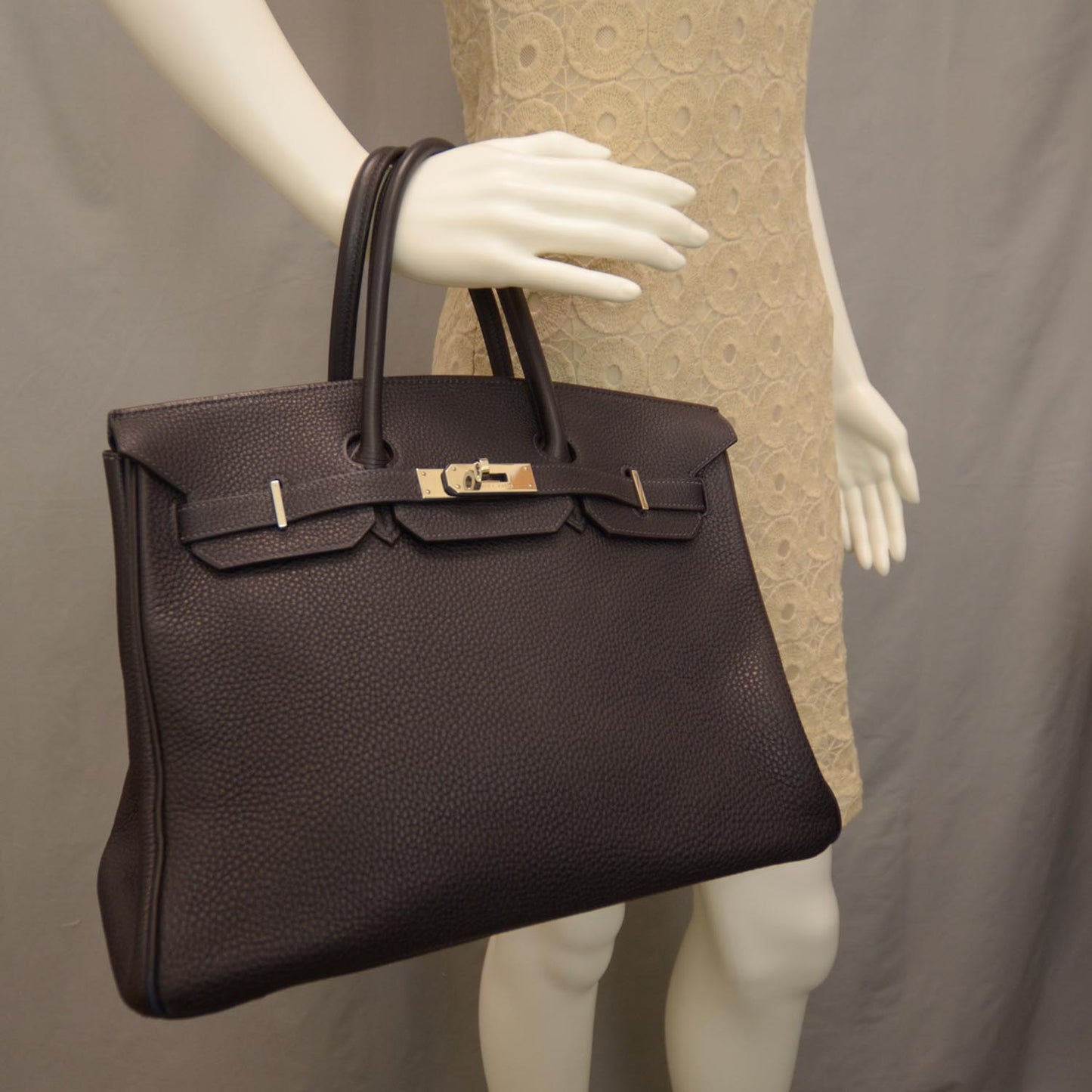 Togo Birkin 35 Indigo
