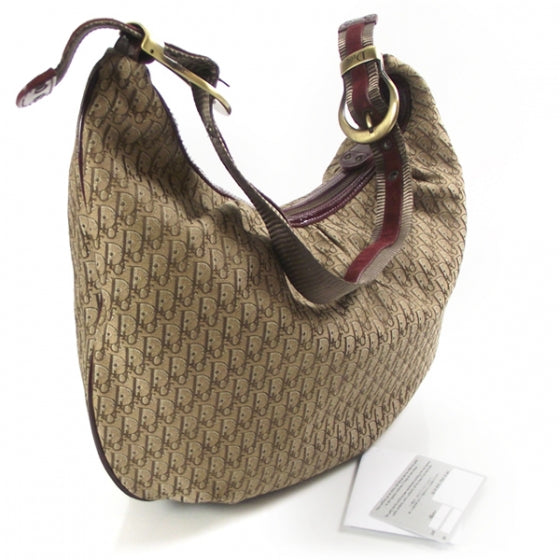 Monogram Buckle Hobo