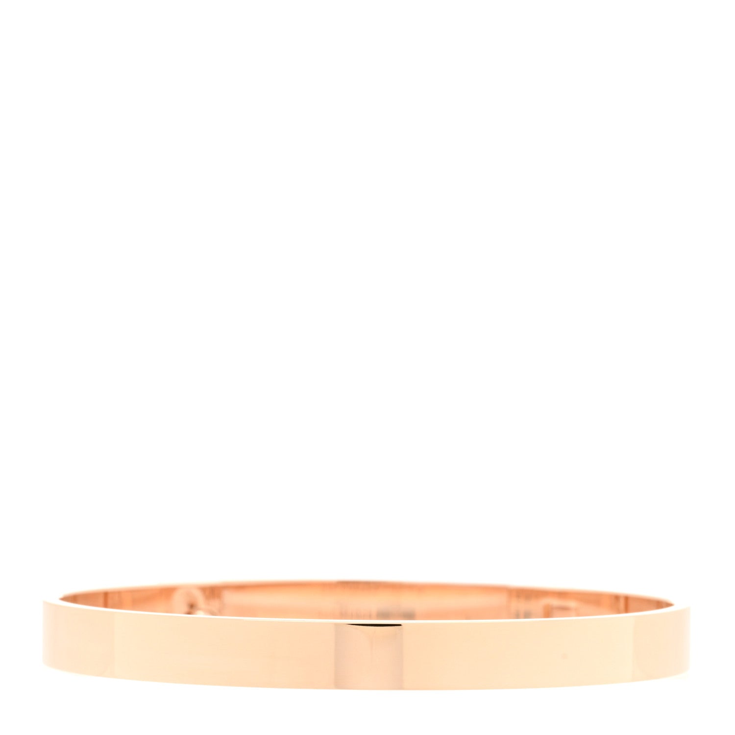 Hermes 18K Rose Gold PM Collier De Chien Bracelet SH 2 of 4
