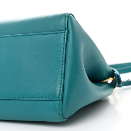 Fendi Nappa Mini Peekaboo Iconic Satchel Lago 11 of 13