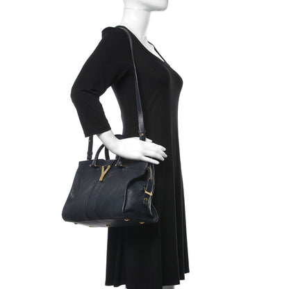 Saint Laurent Sheepskin Small Cabas ChYc Navy 2 of 21